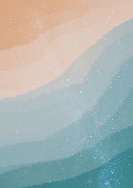 Abstract corner beach