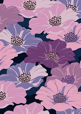 Abstract Flower Pattern 05