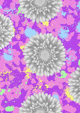 Abstract Flower Pattern 21