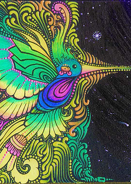 Cosmic Hummingbird