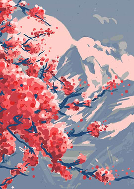 Cherry blossoms Tree