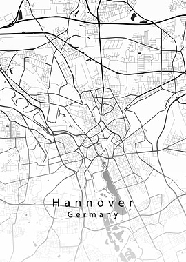 Hannover City Map