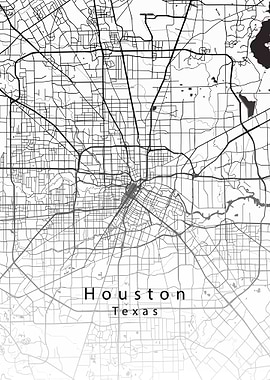 Houston City Map