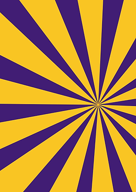 Retro Sun Rays Pattern 09