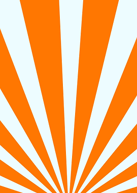 Retro Sun Rays Pattern 08