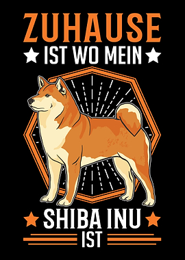 Zuhause ist wo mein Shiba