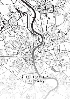 Cologne City Map
