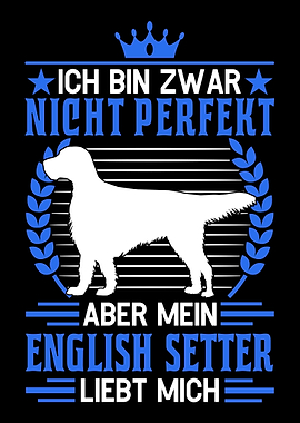 English Setter Spruch Engl