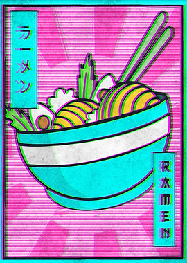 Japanese Ramen Noodles