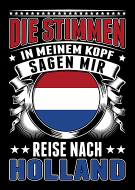 Holland Stimmen Reise Nied
