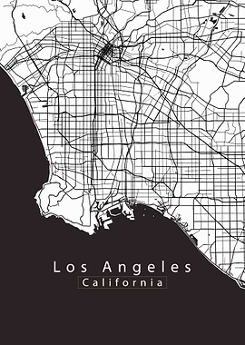 Los Angeles City Map