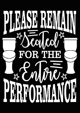 Please remain seat Poster