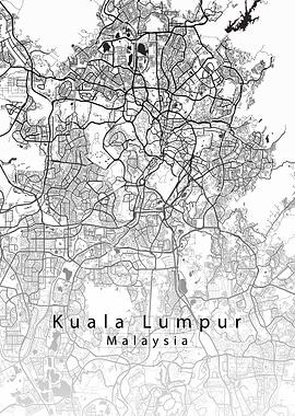 Kuala Lumpur City Map