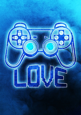 love gaming gamer angry