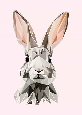 rabbit pop art