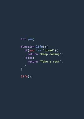 Javascript life developer