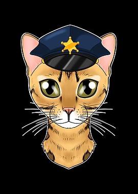 Police Bengal Cat