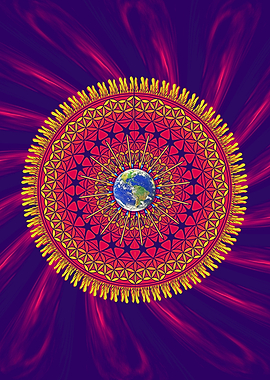 Earth mandala