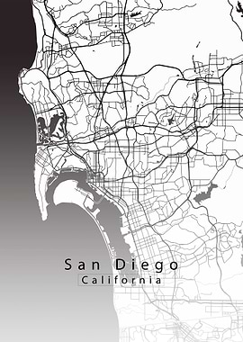 San Diego City Map