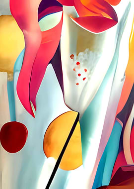 Wine Colors Abstract