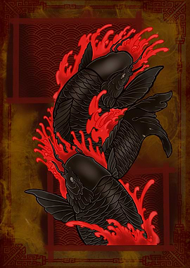 Blood koi