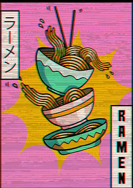 Japanese Ramen Noodles