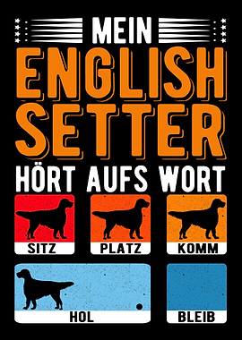 English Setter Hundetricks