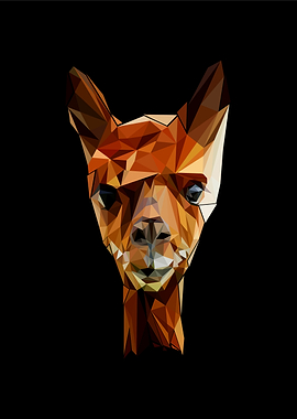 alpaca nursery animals art