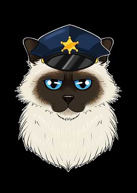 Police Birman Cat