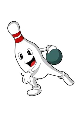 Bowling pin Bowling ball
