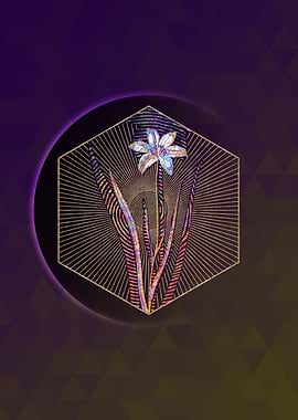 Lady Tulip Floral Mosaic