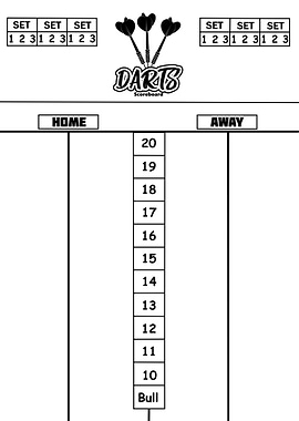 Darts Scoreboard