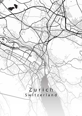 Zurich City Map