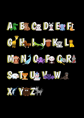 Teacher Animals Alphabet
