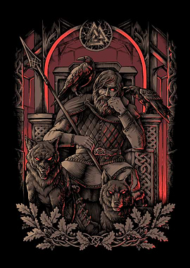Odin Norse Viking Valhalla