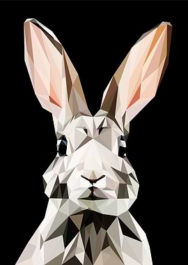 Bunny pop art