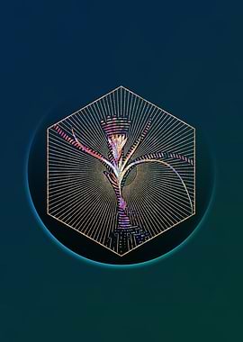 Ixia Recurva Floral Mosaic