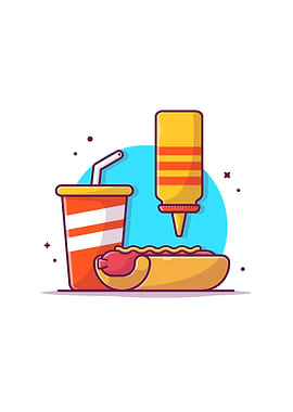 Hot Dog With Mustard