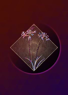 Geometric Mosaic Nerine