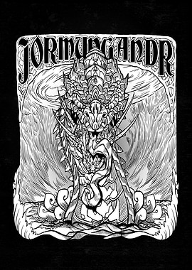 Norse Jormungandr Ragnarok