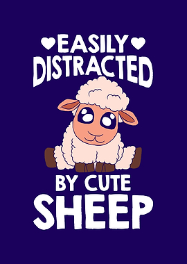 Distracted By Cute Sheep