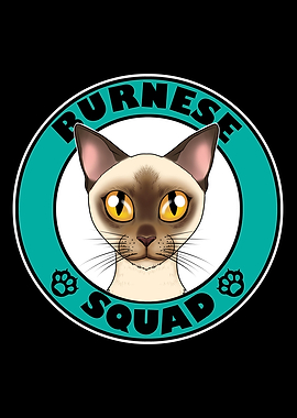 Burmese Squad I Cat Lover