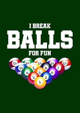 Pool Billiard Wall Decor