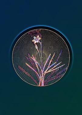 Narcissus Gouani Mosaic