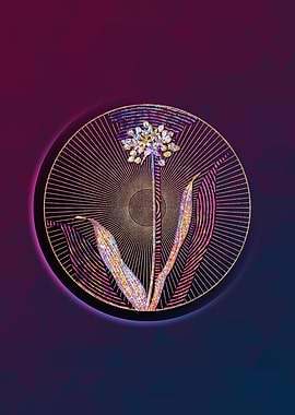 Golden Garlic Mosaic