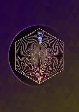 Gold Grape Hyacinth Mosaic