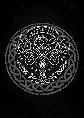 Tribal Worldtree Yggdrasil