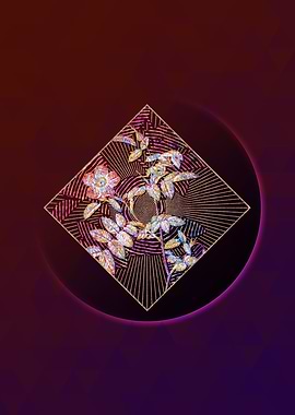 Pink Alpine Rose Mosaic