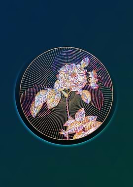 Pink Francfort Rose Mosaic