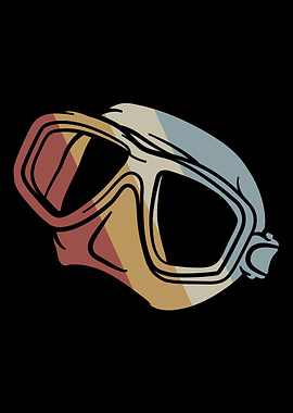 Diving Retro Vintage